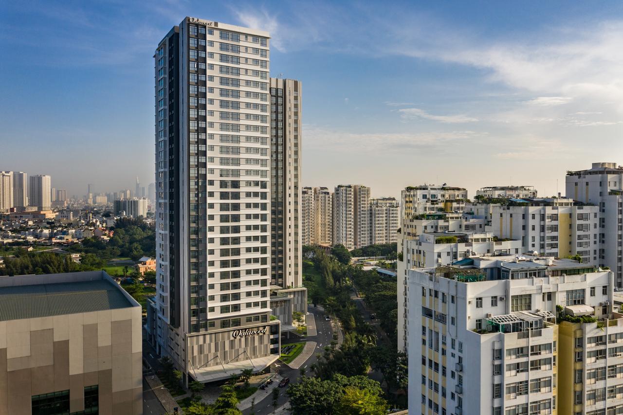 Oakwood Residence Saigon Ho Či Minovo Město Exteriér fotografie