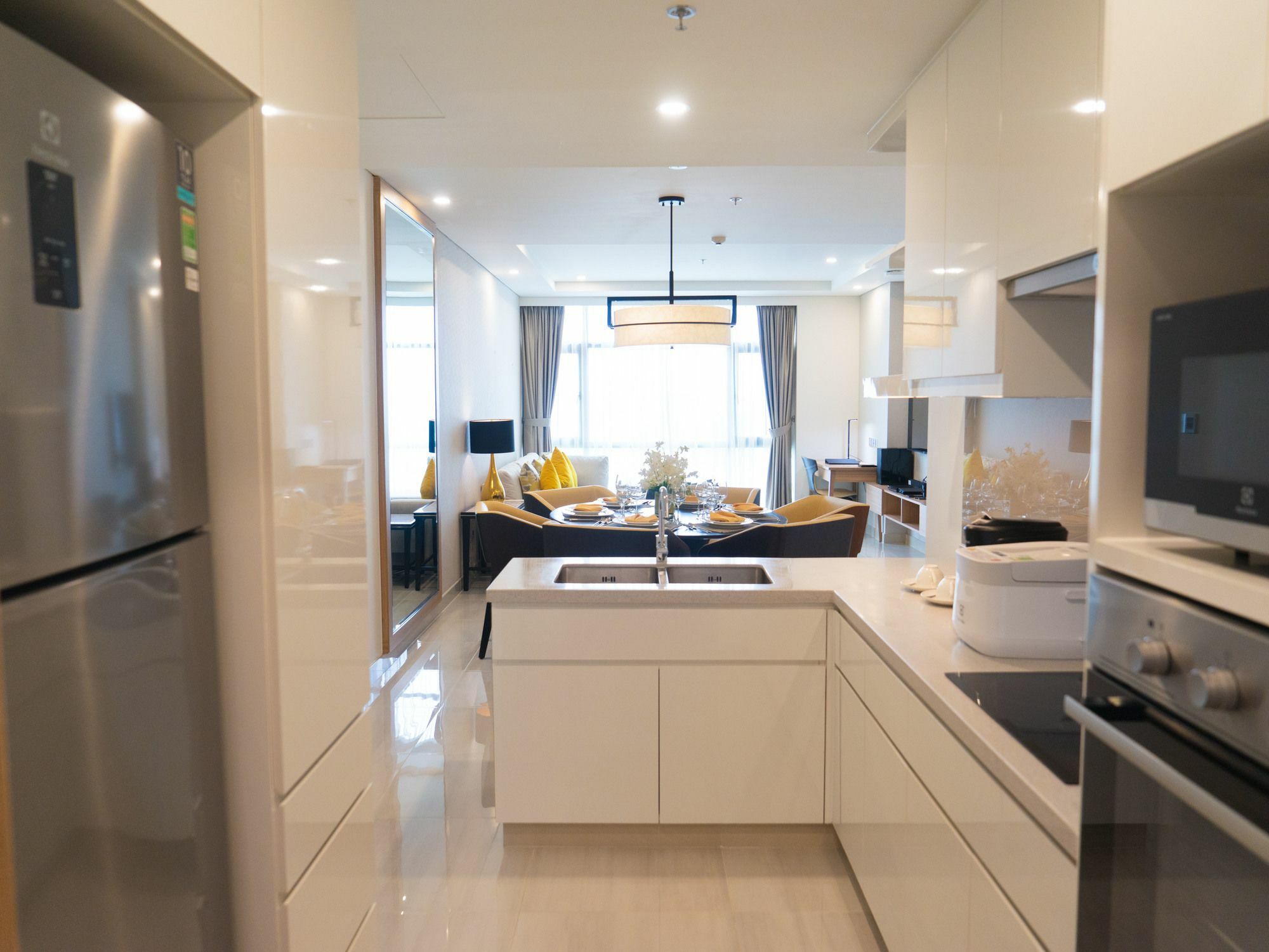 Oakwood Residence Saigon Ho Či Minovo Město Exteriér fotografie