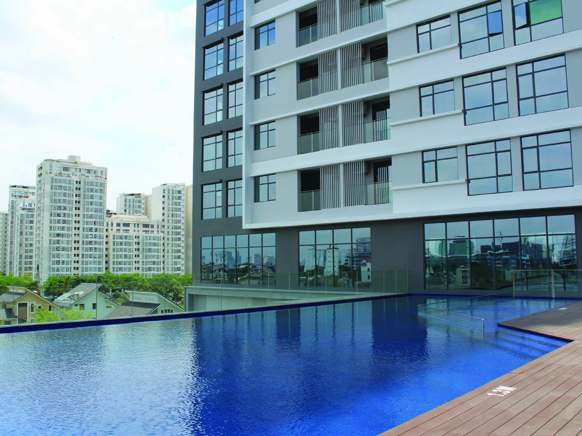 Oakwood Residence Saigon Ho Či Minovo Město Exteriér fotografie