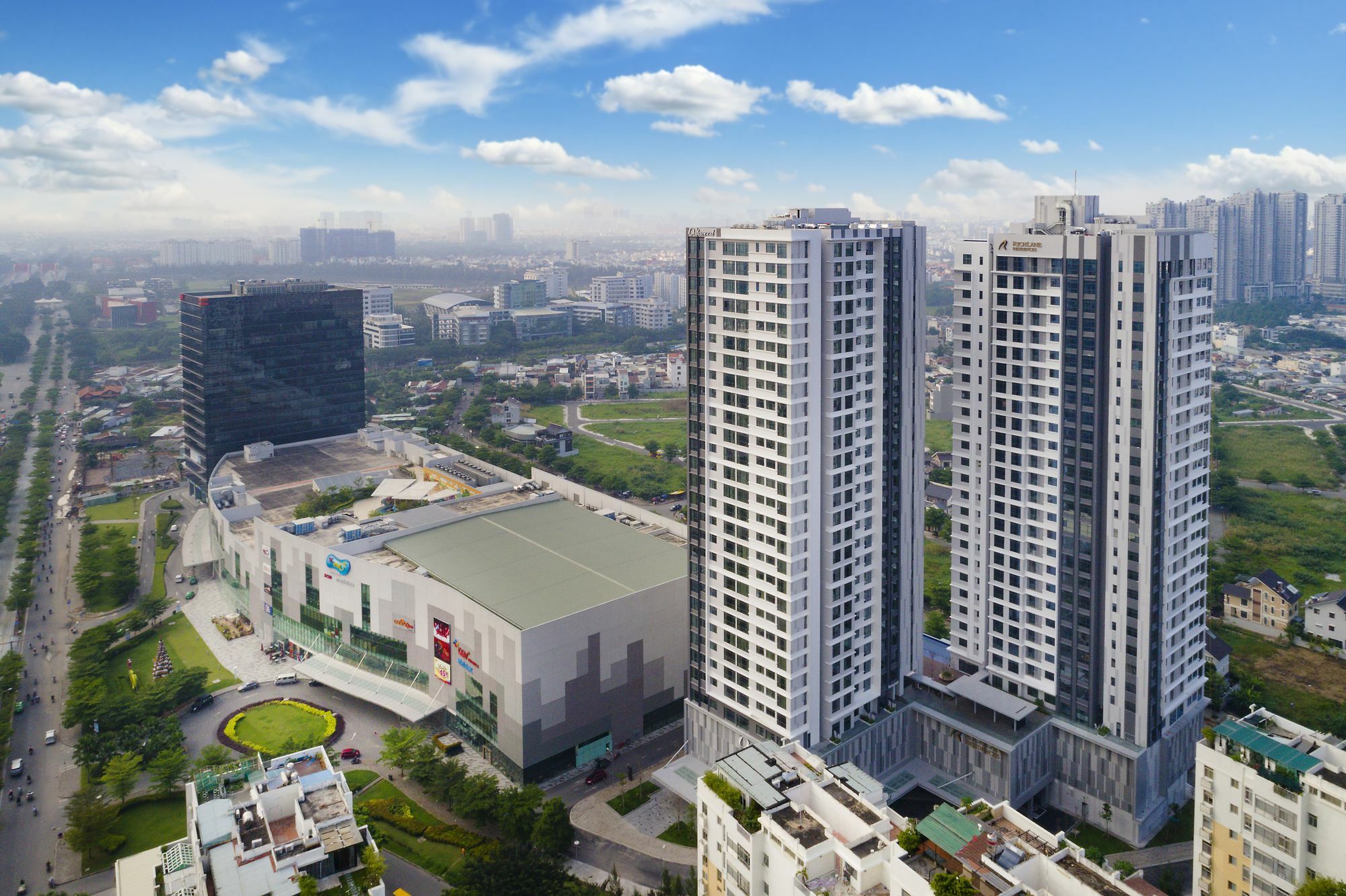 Oakwood Residence Saigon Ho Či Minovo Město Exteriér fotografie